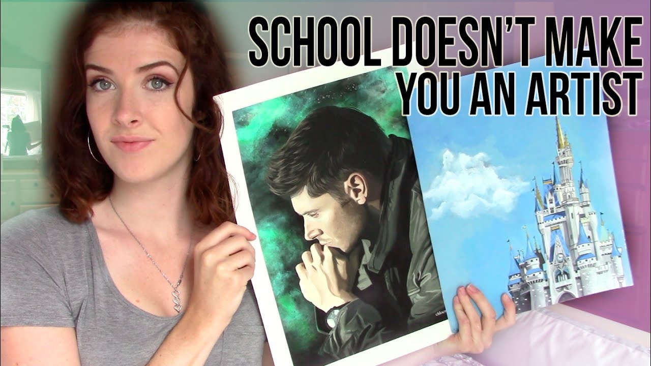 Why I Chose NOT to Go to Art School + Advice