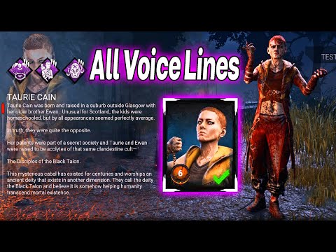 Taurie Cain All Voice Lines 