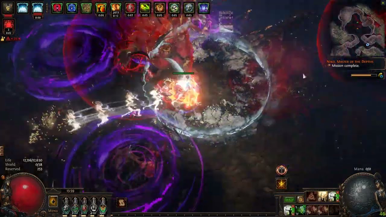 T17 Abomination Boss | Nightmare of Depraved Trinity | PoE No Commentary