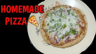 Homemade Pizza in Lockdown | How to easily make pizza at home | Pizza Recipe