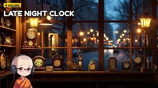 Late Night Clock Shop Lofi ⏰ | Jazz Piano Study Music for Sleep (4 Hours) screenshot 4