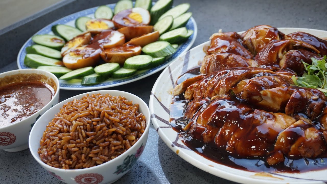 BRAISED CHICKEN RICE [Chinese Style] YouTube