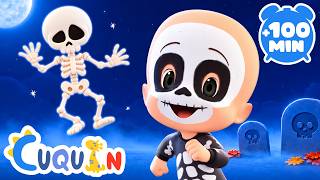 cuquin skeleton dance halloween songs monster fun kids