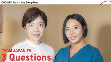 【小平奈緒・イサンファ】戦友であり親友の2人が今、話したいこと。｜ 3 Questions TEAM JAPAN TV
