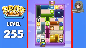 Drop The Cat level 255 solution 