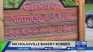 Nicholasville bakery robbed before re-opening