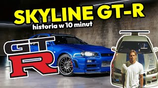 Nissan Skyline GT-R - historia Skyline GT-R w 10 minut (Hakosuka, Kenmeri, R32, R33, R34, R35, GTR)