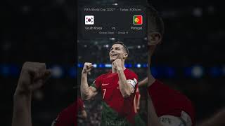 Portugal vs South korea FIFAworld cup 2022 MATCHDAY Cristiano Ronaldo Whatsapp Status