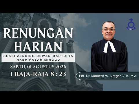 Renungan Harian Sabtu, 01 Agustus 2026