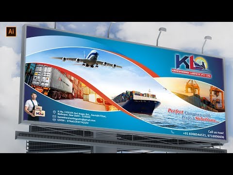 Flex Design In Coreldraw Billboard Design Beauty Parlour