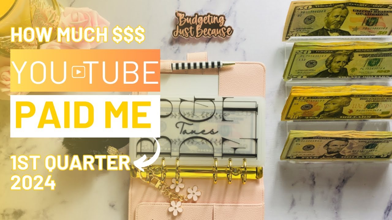How Much Do Small Youtubers Make | My First Youtube Paycheck in 2024 