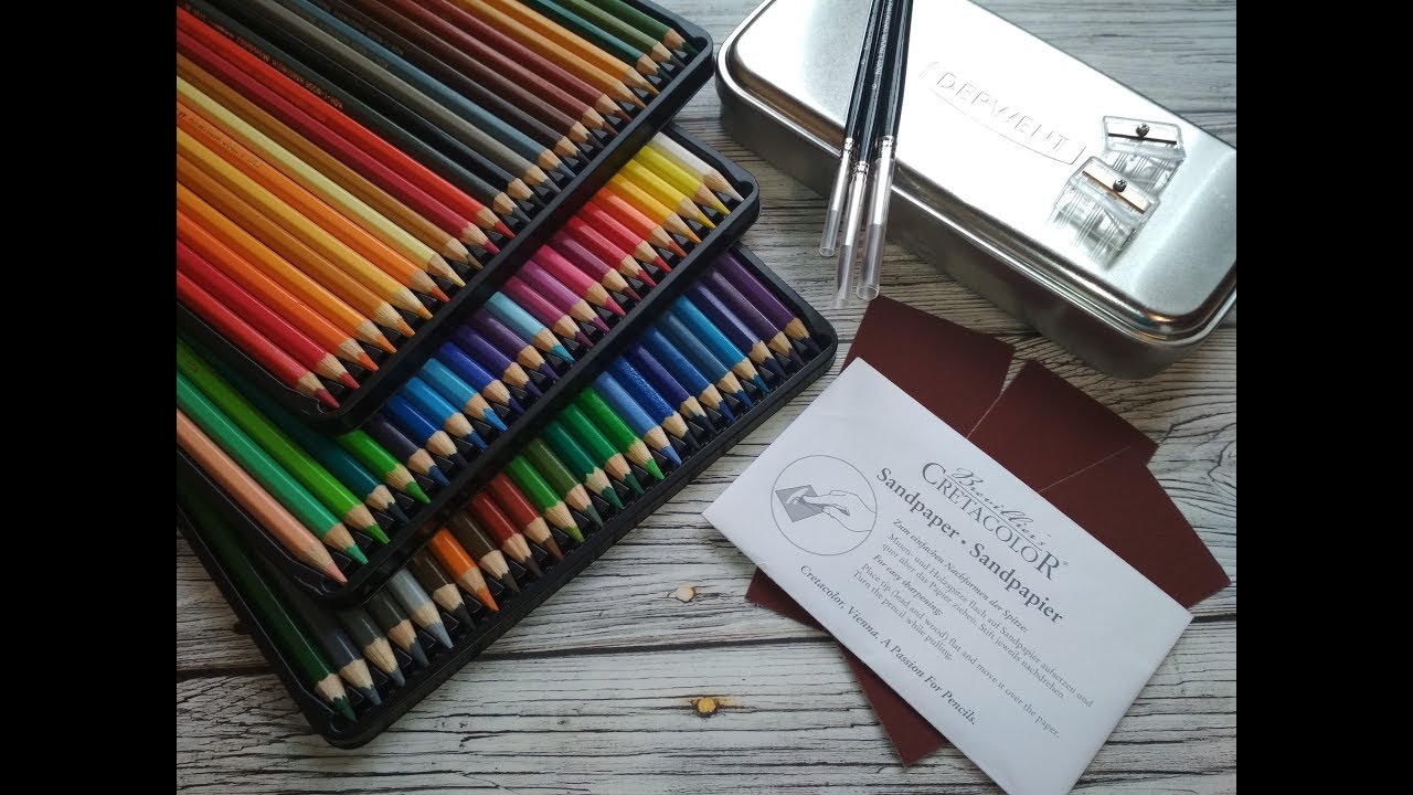 Обзор акварельных карандашей KOH-I-NOOR MONDELUZ