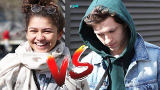 Tom Holland Vs. Zendaya Dealing With The Paparazzi Who Is Better?