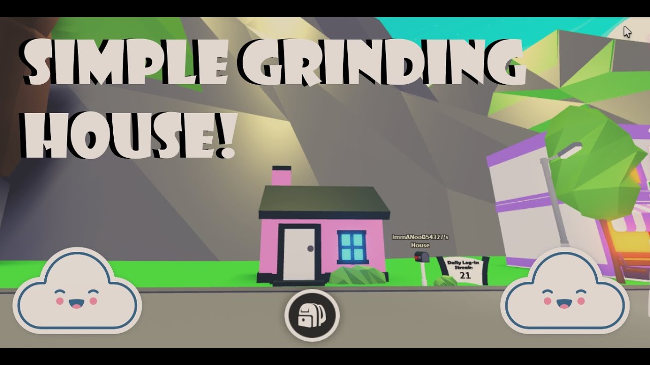 How to make a simple grinding home in Adopt Me! YouTube
