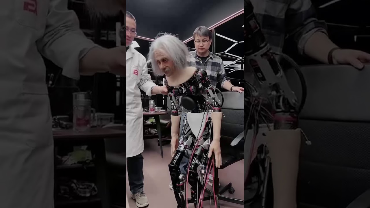 Artificial intelligence technology to restore Einstein robot