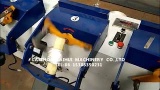 KAIHUI raffia twine ball winder jute rope winding machine