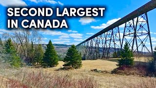 Salmon River Train Trestle is the Second Largest Train Bridge in Canada!