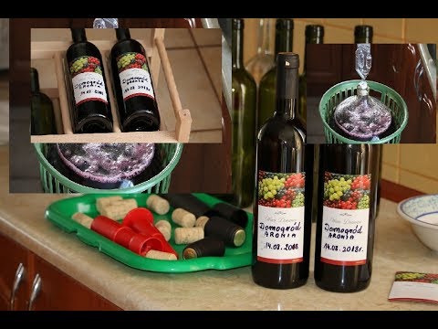 Wideo: Przepis Na Domowe Wino Aroniowe
