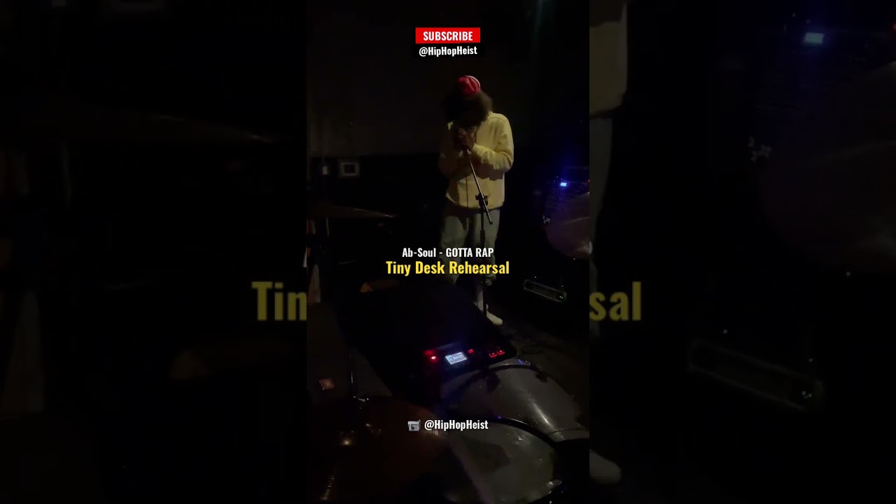 Ab-Soul - GOTTA RAP 📝 