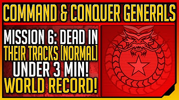 C&C Generals: Dead In Their Tracks NORMAL in UNDER 3 MIN!