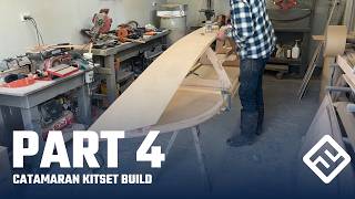 DIY Catamaran Build – Part 4: Kitset Assembly with Form and Float