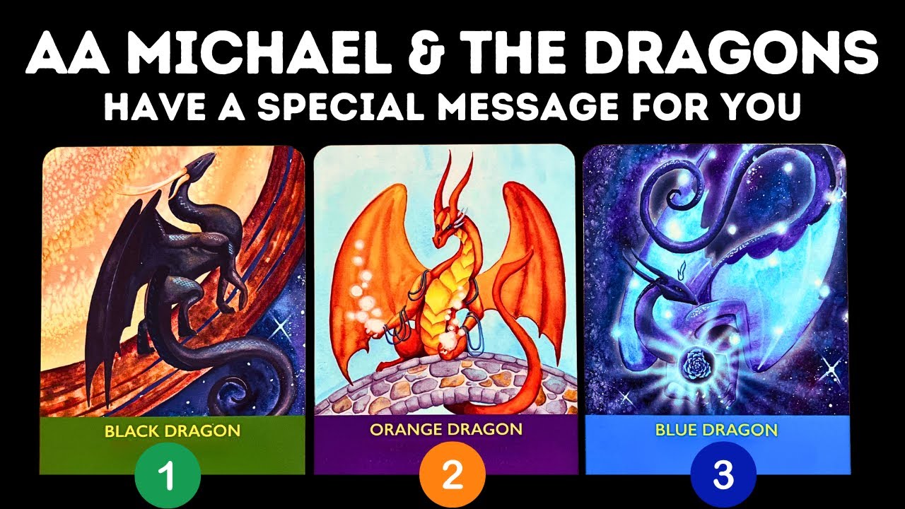Archangel Michael & The Dragons Have A Special Message For You!⏐💙🔹💙 pick a card tarot reading