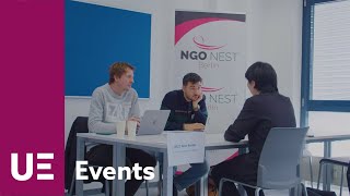 Speed Interviews at UE Berlin | Career Development in Action