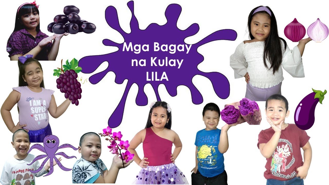 Mga Bagay Na Kulay Lila