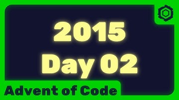 Programming Problems EP6 - I Was Told There Would Be No Math - Advent of Code 2015 - Day 02