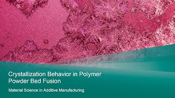 Crystallization Behavior in Polymer PBF