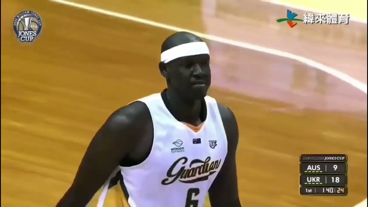 Atem Bior 2024 William Jones Cup Taiwan Highlights By Jacky Chou