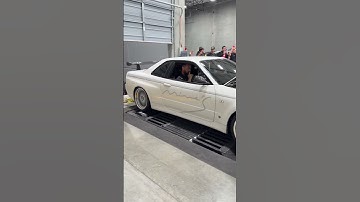 1 of only 2 MINES built R34 GTR’s in the US hits the Dyno! These cars aren’t built for drag racing,