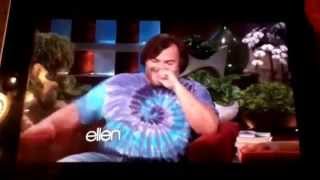 Jack Black Gets Scared By Raccoon Lol