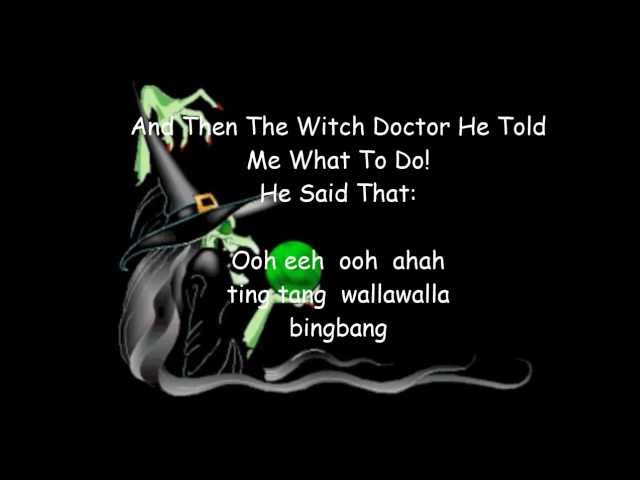 I Told The Witch Doctor Original