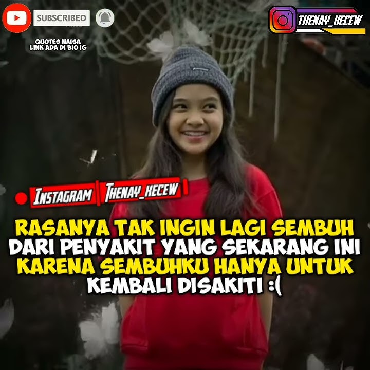 QUOTES NAISA ALIFIA YURIZA (NAY) 30 DETIK