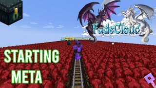 HOW to get STARTED - FadeCloud Skyblock Tutorial
