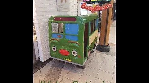 Busy Buses Colin the Country Bus Kiddie Ride (Video Option)