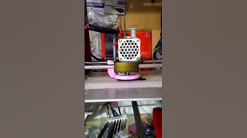 Timelapse of anet A6 printing automatic filament spool rewinder axle shaft PET-G #3dprintedparts #3d