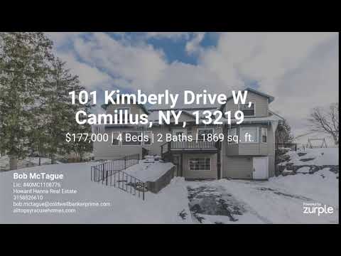 101 Kimberly Drive W, Camillus, NY home video tour