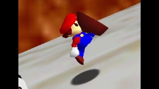 How to jump kick up slopes in mario 64