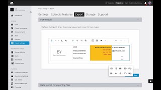 How to Set Up PDF Headers in Yamdu