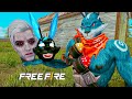The bunny fight  3d free fire animation