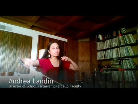 Cellist Andrea Landin - I Am an Artist - East Bay Center for the Performing Arts