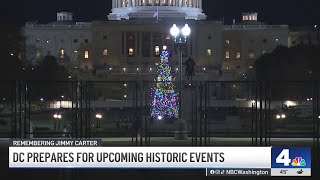 DC prepares for upcoming major events like Carter funeral and Trump inauguration | NBC4 Washington