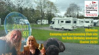 Clitheroe, Camping and Caravanning Club Site April 2026 in our Consort Reef campervan.