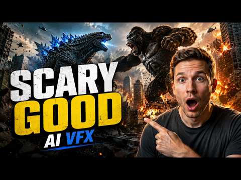 AI VFX Just Got Scary Good — Normal Footage to Cinematic VFX