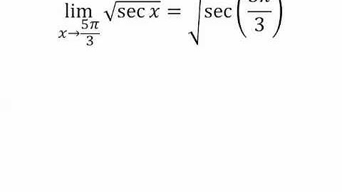 2.3 Techniques for Computing Limits Part 1