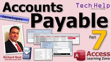 Microsoft Access Accounts Payable, Part 7: Advanced VBA Tricks, Show Unpaid Only, Report Details