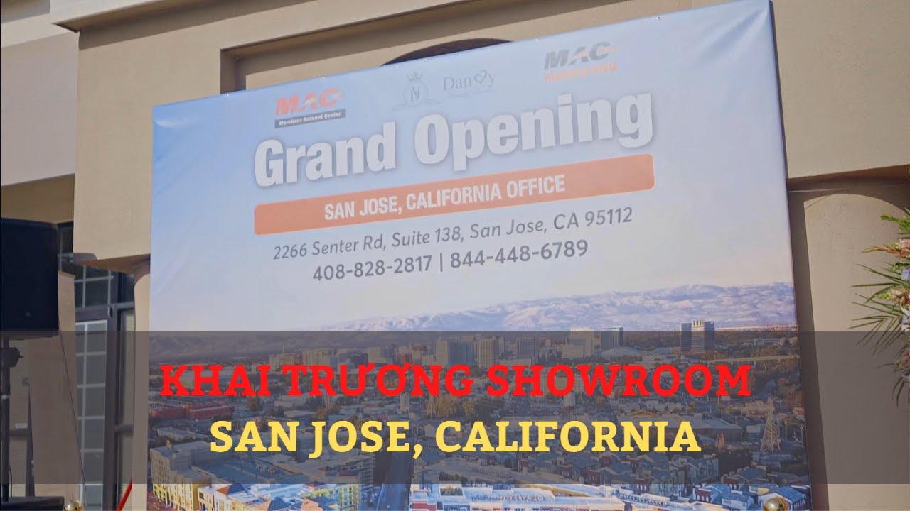 Khai trương Showroom San Jose, California YouTube