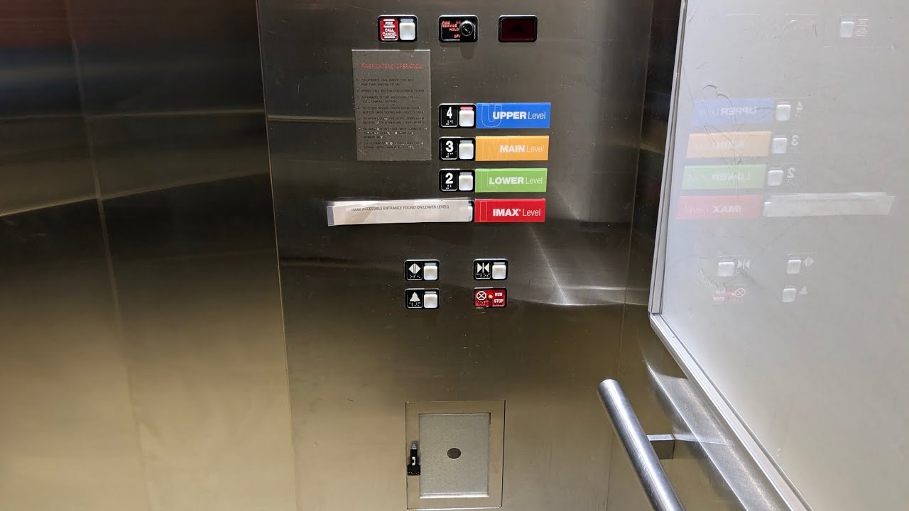 ALMOST GOT STUCK! Schindler 700A MT Traction Elevator at the Michigan Science Centre in Detroit, MI